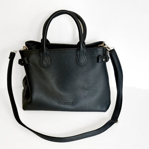 Mulberry Handbags - MULBERRY Leather Purse Black Shoulder Bag Crossbody
